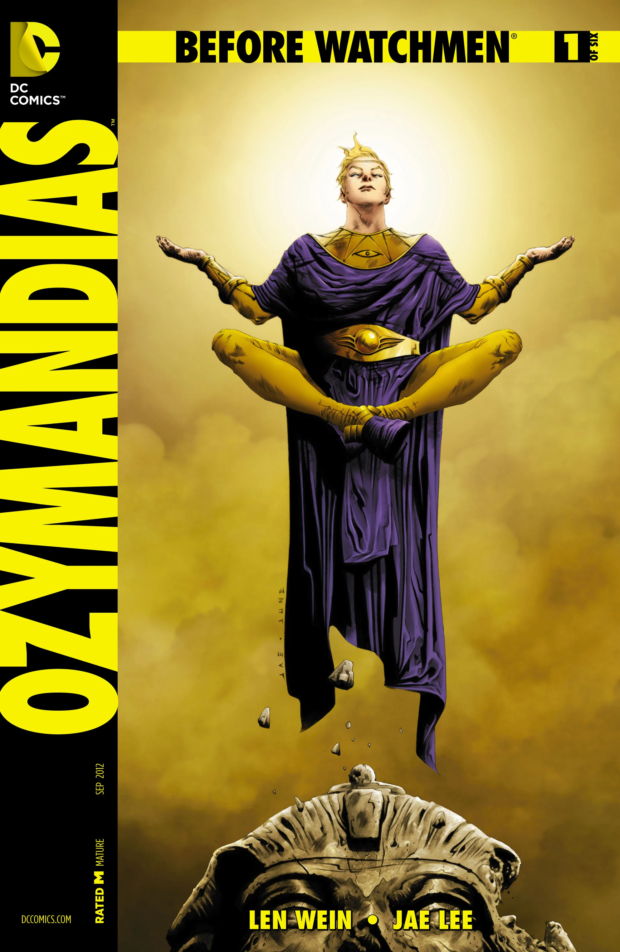 Before Watchmen: Ozymandias #1 (DC, 2012 — Cover A) cover